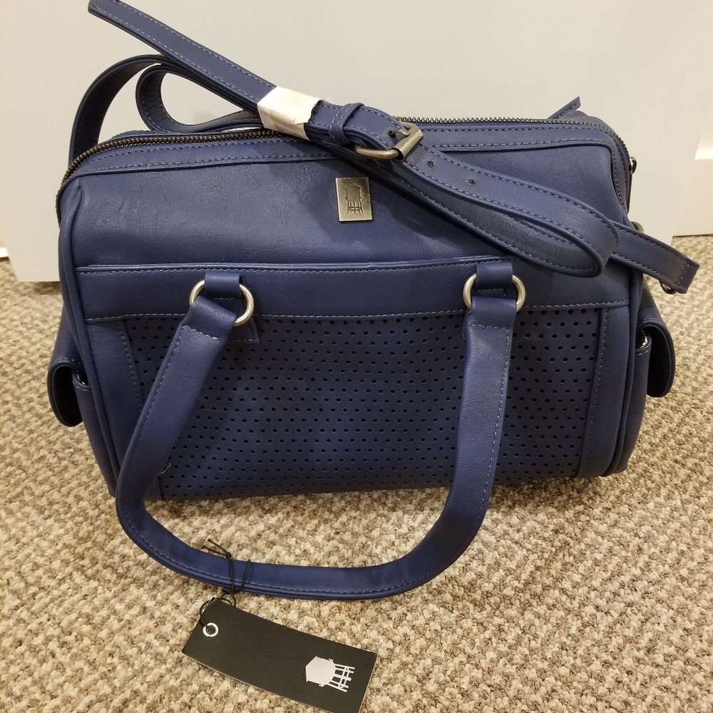 Vegan leather "Winnie" handbag with shoulder strap - Picture 3 of 4